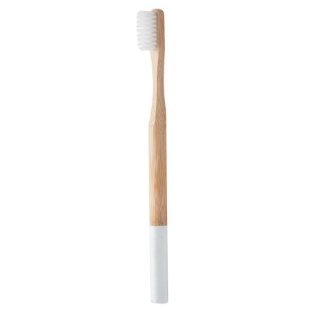 bambusz fogkefe fehér