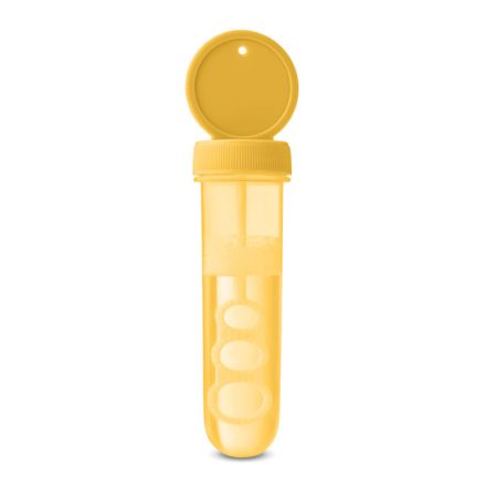 mini buborékfújó sárga