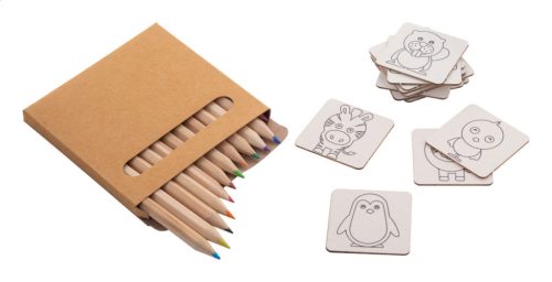 Colormor színezős memóriajáték, állatok