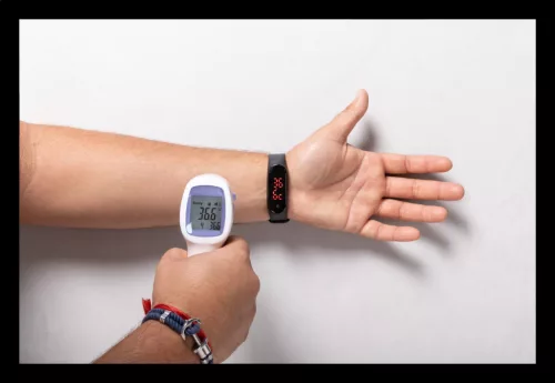 Zadro hőmérő karpánt