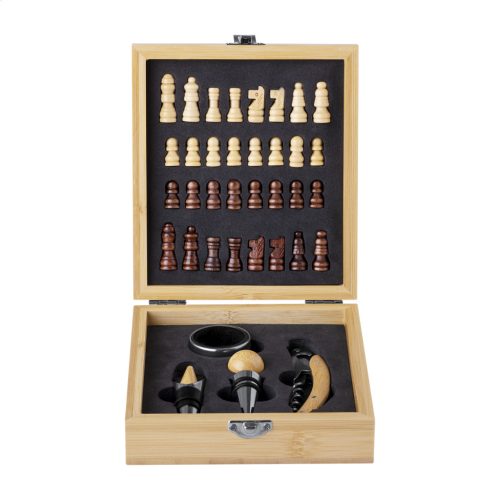 Kaspar sakk és bor szett