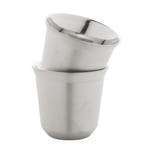 Copsul újrahasznosított rozsdamentes acél eszpresszó csésze szett