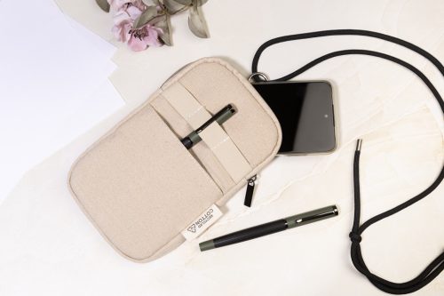 CanvaFon újrahasznosított vászon mobiltartó oldaltáska