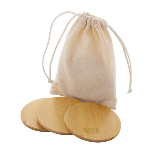 ZhuliMax bambusz poháralátét készlet