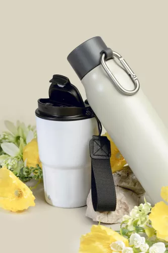 Aricha újrahasznosított rozsdamentes acél thermo pohár