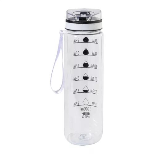 Sipcount RPET motivációs sportkulacs 1 liter