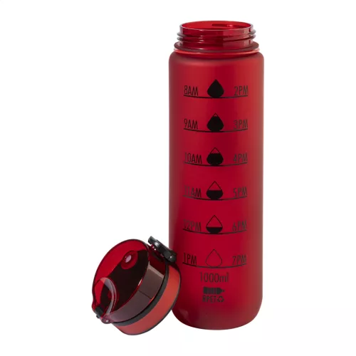 Sipcount RPET motivációs sportkulacs 1 liter