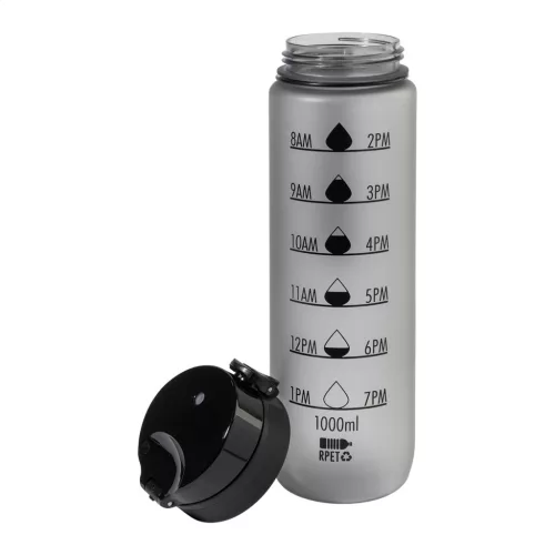 Sipcount RPET motivációs sportkulacs 1 liter