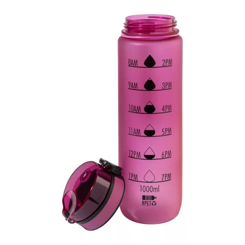 Sipcount RPET motivációs sportkulacs 1 liter