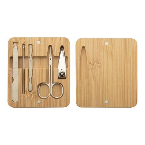 Manoky bambusz manikűr szett