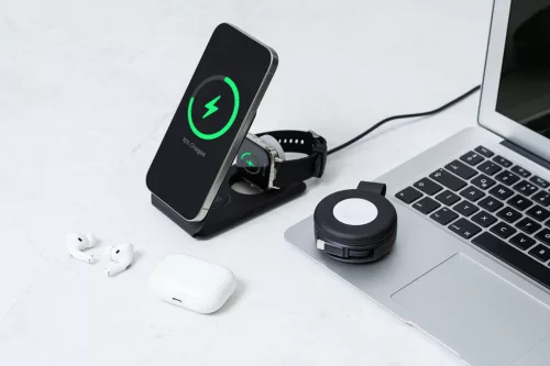 LuxCharge Stand RPU mobiltartós vezeték nélküli töltő