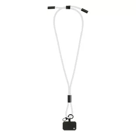 HolCharge 60 W-os RPET mobiltartós nyakpánt kábellel