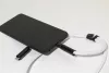 HolCharge 60 W-os RPET mobiltartós nyakpánt kábellel