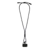 HolCharge 60 W-os RPET mobiltartós nyakpánt kábellel