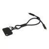 CuffCharge 60 W-os RPET mobiltartós csuklópánt kábellel