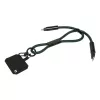 CuffCharge 60 W-os RPET mobiltartós csuklópánt kábellel