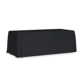 Nagy méretű asztalterítő fekete 280x210 cm