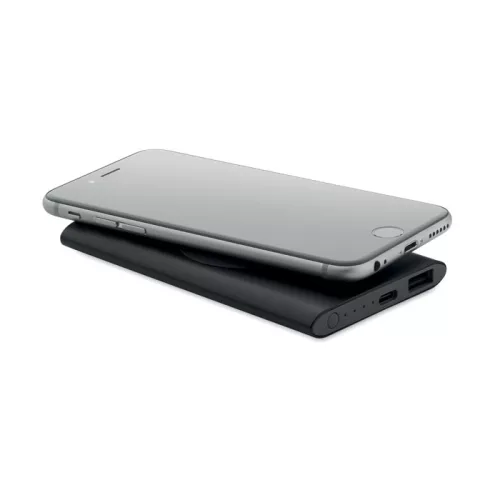 5000mAh powerbank 15W vezeték nélküli töltővel