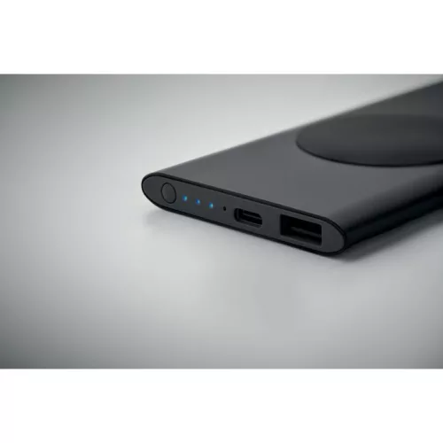 5000mAh powerbank 15W vezeték nélküli töltővel