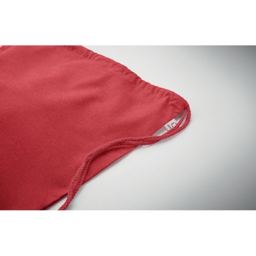 Újrahasznosított anyagú húzózsinóros táska