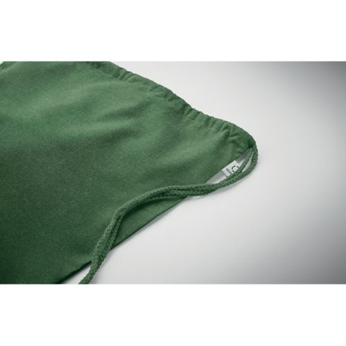 Újrahasznosított anyagú húzózsinóros táska