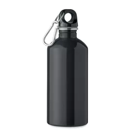   Újrahasznosított rozsdamentes acél kulacs karabínerrel 500ml