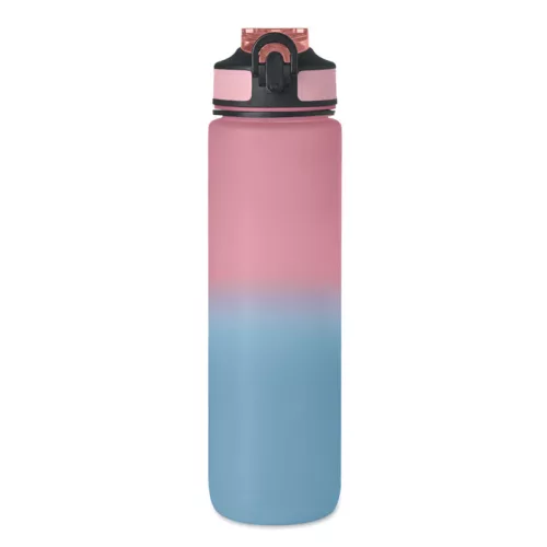 Activate RPET motivációs szívószálas sportkulacs 1 liter