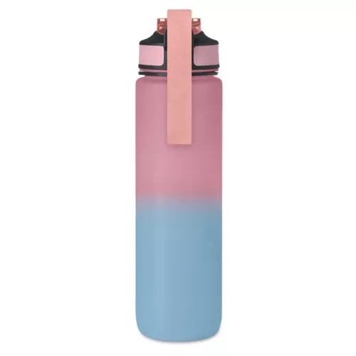 Activate RPET motivációs szívószálas sportkulacs 1 liter