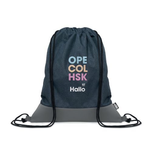 RPET és PU húzózsinóros táska