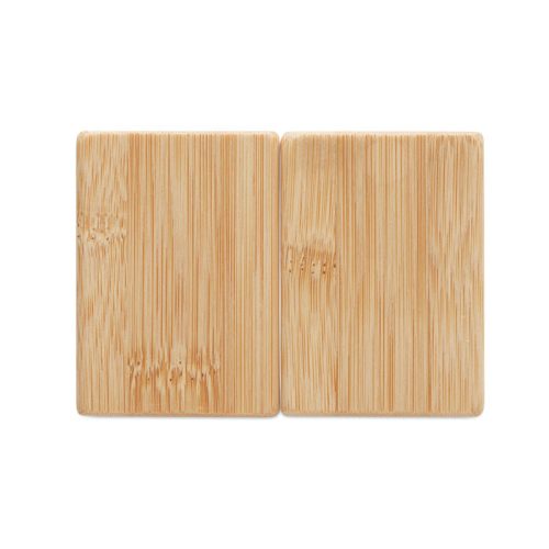 Bambusz só- és borsszóró szett