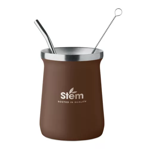 Yerba mate tea pohár szett