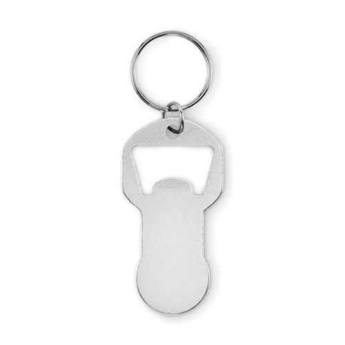 Újrah.alu üvegnyitó kulcstartó