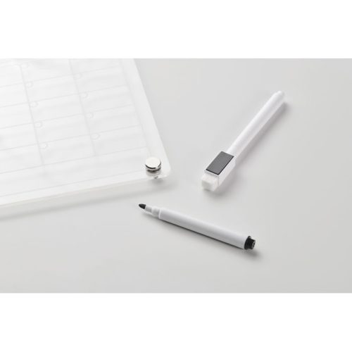 Mágneses akril havi tervező