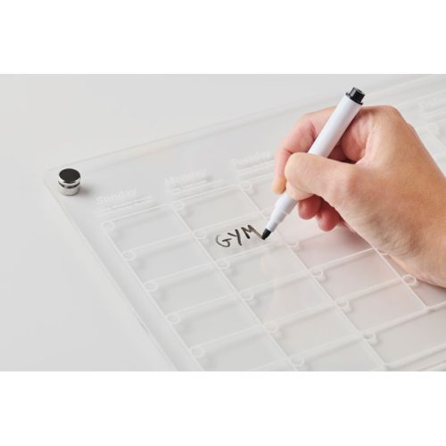 Mágneses akril havi tervező