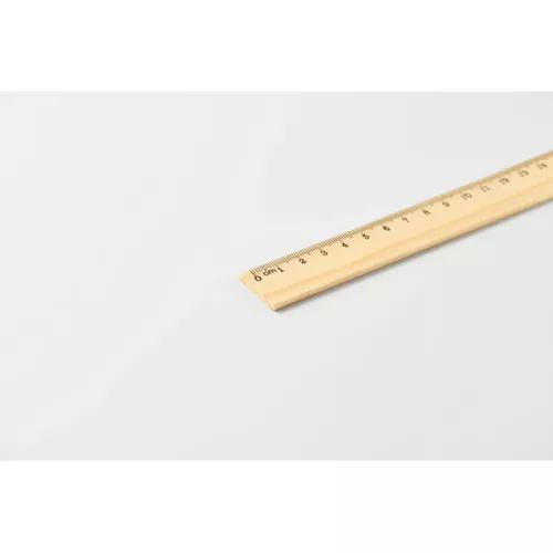 Fenyőfa vonalzó 20 cm