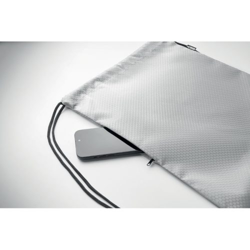 Húzózsinóros táska, 420D RPET