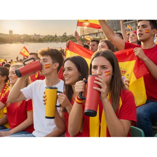 Howler szurkolói pohár beépített kürttel 700ml