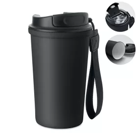 Duplafalú thermo bögre belső kerámia bevonattal 400ml