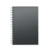 A5 RPET vonalas spirálos jegyzetfüzet