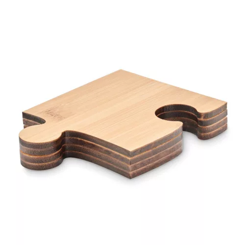 4 részes puzzle alátét készlet