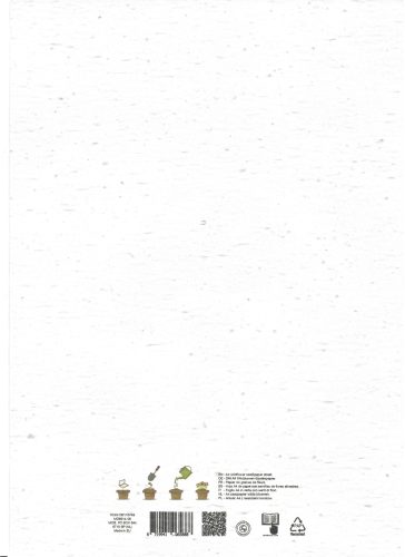 A4 vadvirág magpapír lap