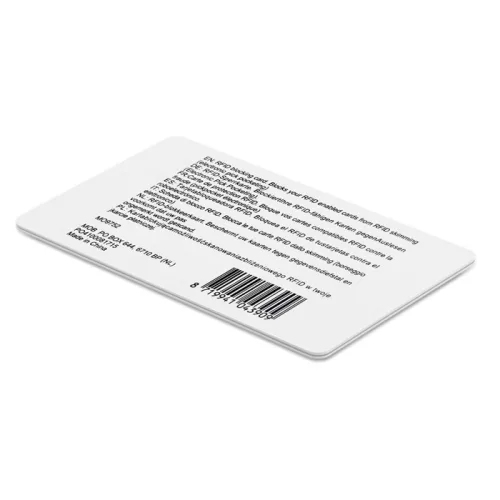 RFID blokkoló kártya