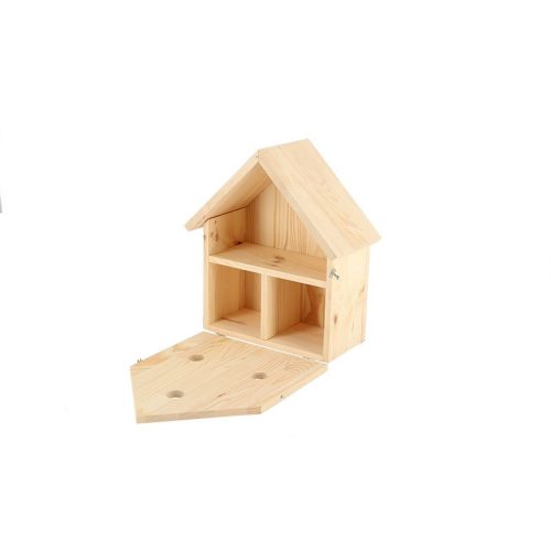 Fa madárház verebeknek, 33 x 36 cm