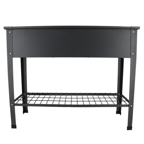 Fém magaságyás, antracit szürke, 100 cm