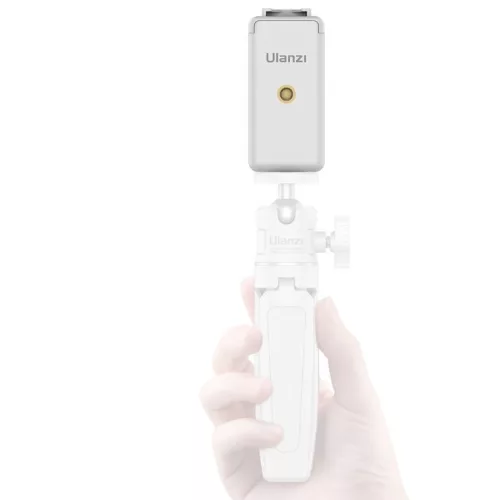 ULANZI ST-07 mobiltelefon rögzítő, telefontartó adapter két 1/4-es állványmenettel, vakupapucs foglalattal