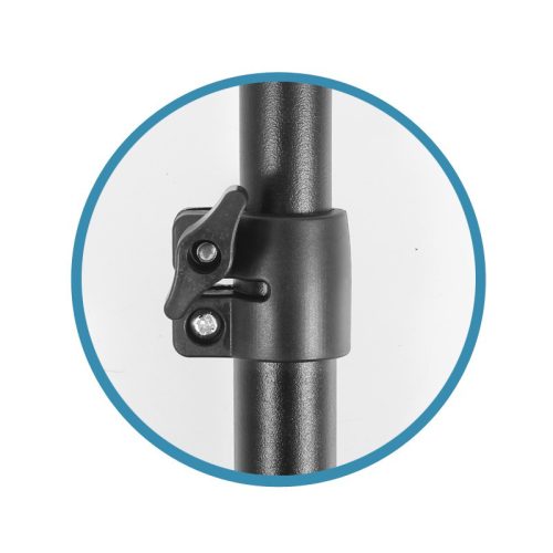 asztalra rögzíthető satu állvány led lámpához mini gömbfejjel