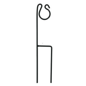 Leszúrható fém tömlőtartó, slag tartó, 35 cm