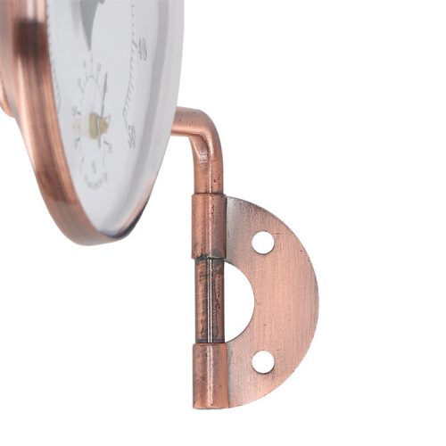 Ablakpárkányra helyezhető forgatható hőmérő és légnedvesség mérő, 18 x 13 cm