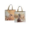 Bevásárló táska, vadkacsás, 40 x 40 cm
