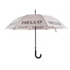 HELLO feliratos esernyő, 105 cm átmérőjű